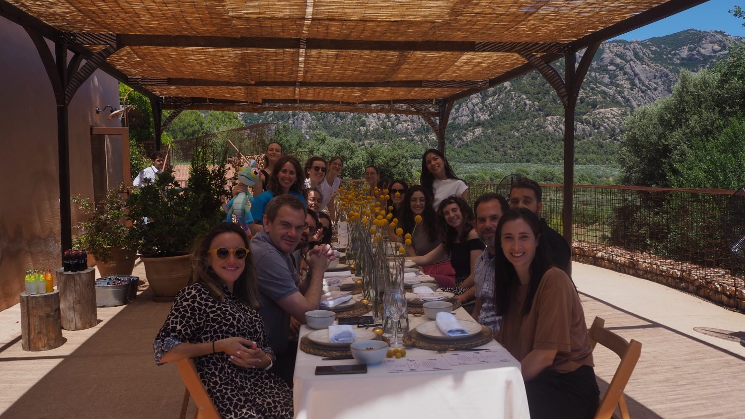 Comida de equipo — Jornadas Fundación Diverse